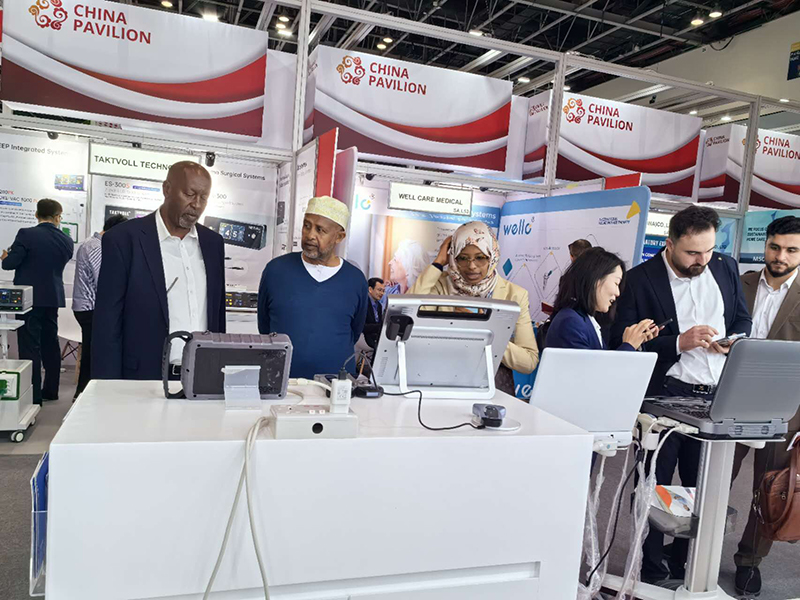 O le lala a le Yonker Group, Periodmed Medical, faia se amataga i le 2024 Dubai Arab Health Exhibition (3)