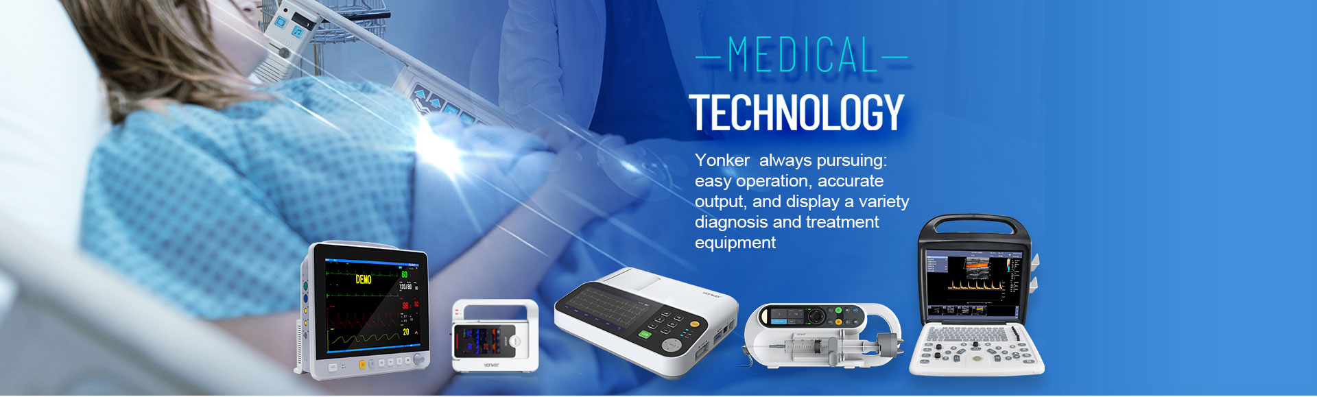 Equipamento hospitalar Yonker