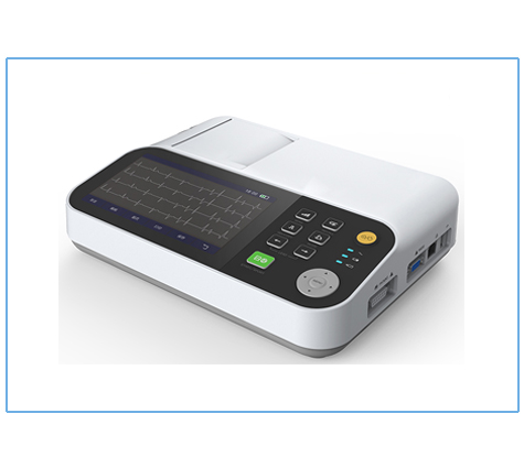 máquina de ecg