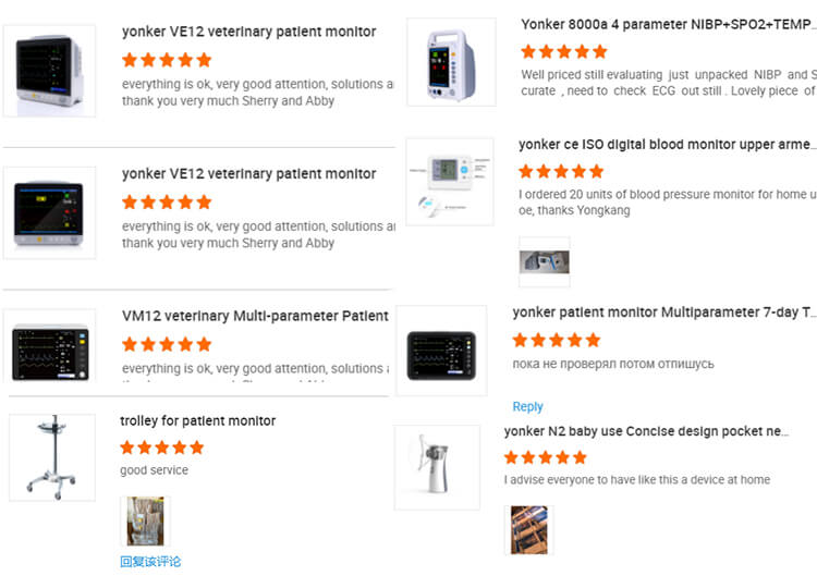China Yonker ECG Portable Multi Parameter Patient Monitor Manufacturer ...
