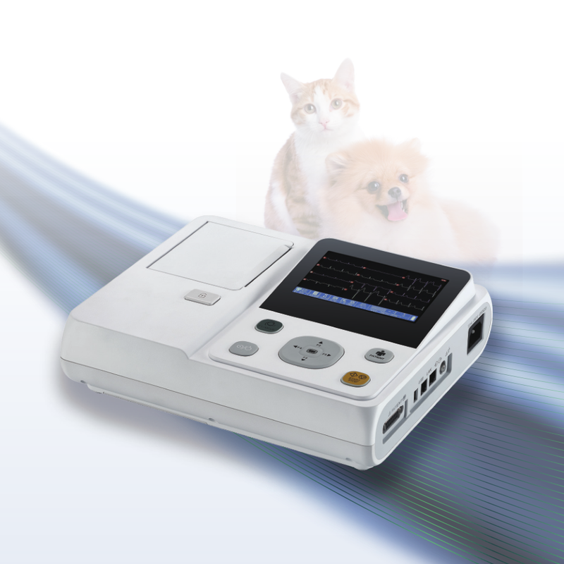 China Yonker PE-E3C Portable Ecg Leads In Veterinary Electrocardiograph ...