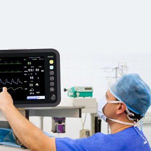 How to do if the HR value on the patient monitor is too low
