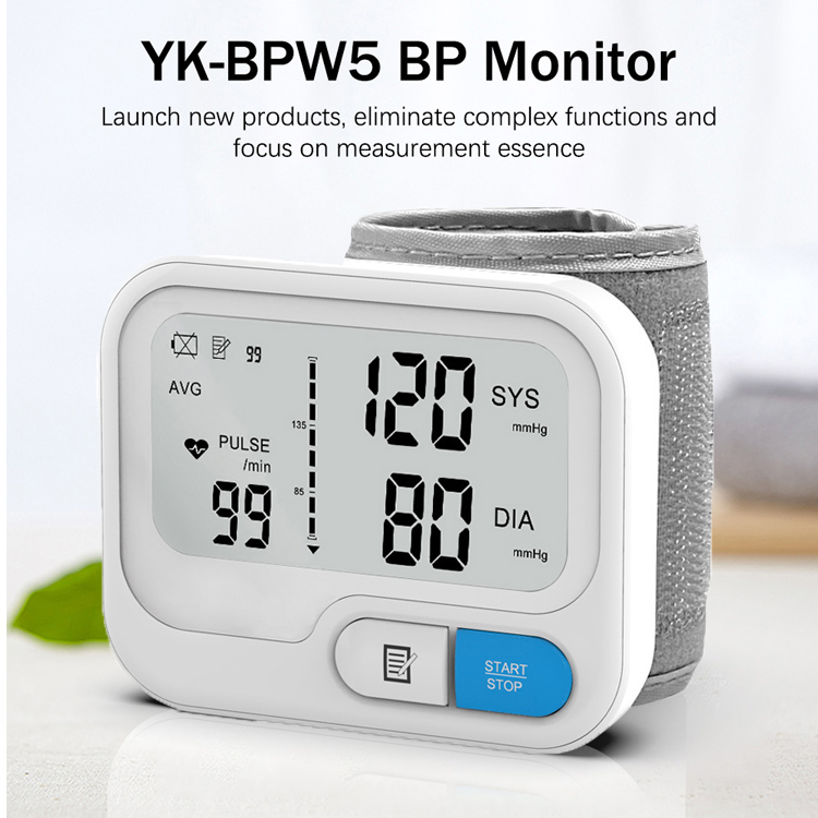 Bluetooth Blood Pressure Monitor Wireless Digital Smart Automatic HB  Indicator