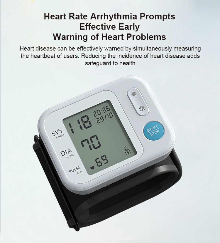 wrist blood pressure meter